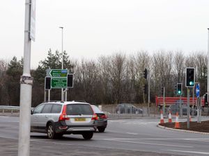 Supporting image for story: Another crash at busy A5 Emstrey roundabout in Shrewsbury