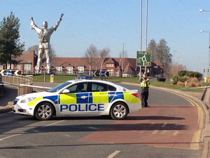 Supporting image for story: Roads closed in Brownhills after suspicious package found
