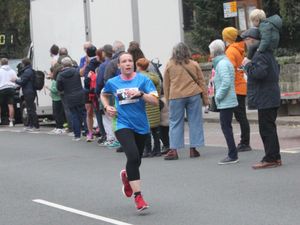Helen Morgan MP ran the Oswestry 10k. Pic: Helen Morgan MP