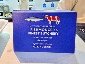 Contact details for MW Traditional Fresh Fishmonger & Butchery 