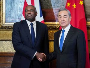 Supporting image for story: UK remains ‘robust’ with Beijing, Lammy says as he greets Chinese official