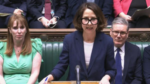 Work and Pensions Secretary Liz Kendall making a statement on welfare reform in the House of Commons