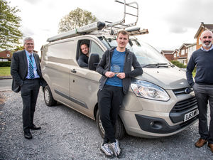 Supporting image for story: Apprentice acknowledged for hard work with award