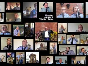 Supporting image for story: WATCH: RAF Cosford voluntary band's lockdown Bare Necessities