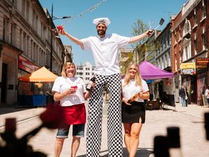 Supporting image for story: Hundreds soak up sun at market celebrating Wolverhampton city centre regeneration