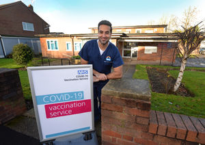 Dr Mohit Mandiratta is helping oversee the vaccination programme at the surgery