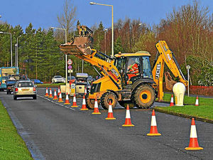 Supporting image for story: Large section of Telford Town Centre box road open