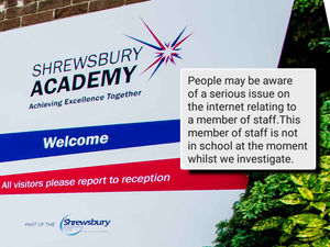 Supporting image for story: Shrewsbury teacher facing suspension over website claims