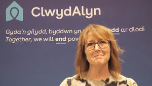ClwydAlyn's CEO Clare Budden spearheaded the event, which aimed to raise awareness of poverty across Wales.