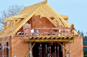 A generic housebuilding picture. From Pixabay