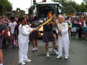 Supporting image for story: My historic day with the Olympic Torch