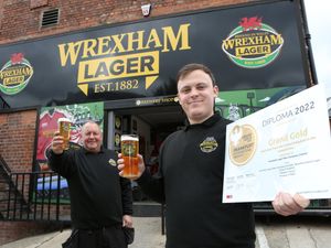 Supporting image for story: Cheers as the worldwide home of lager gives accolade to Wrexham brewery