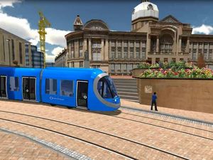 Supporting image for story: WATCH West Midlands Metro journey through Birmingham city centre line extension 