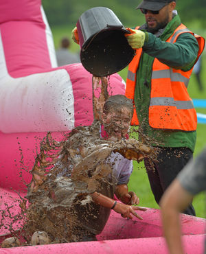 No escaping the mud at Pretty Muddy