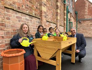 Supporting image for story: School receives £5,000 of new play and garden equipment from Severn Trent