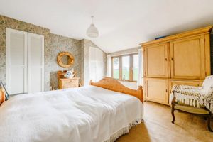 One of three bedrooms. Photo: Barbers/Zoopla