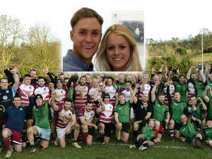 Supporting image for story: Hundreds at rugby fundraiser for tragic couple who died within hours of each other
