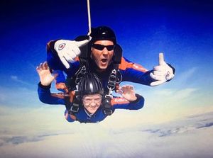 Supporting image for story: Shropshire nurse takes plunge in skydive to raise money for end of life care