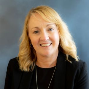 Powys Teaching Health Board (PTHB) Director of People and Culture, Debra Wood-Lawson. PTHB