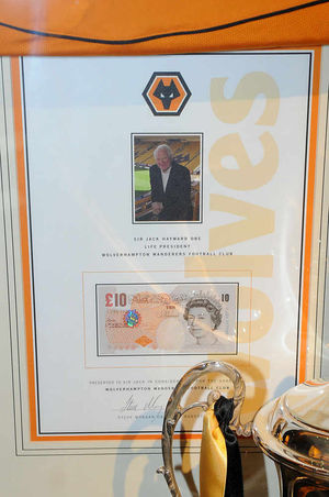 The £10 Steve Morgan paid for the club