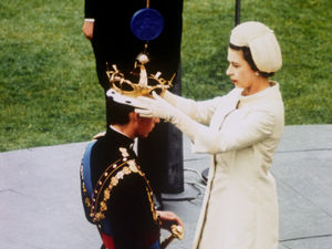 Supporting image for story: Prince of Wales Investiture chair going under the hammer