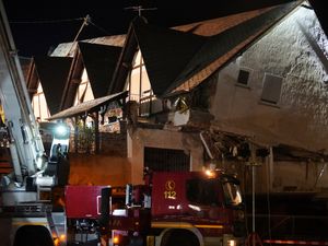 Supporting image for story: Two killed, several others trapped for hours after German hotel collapse