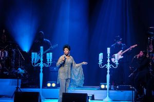 Gladys Knight at the Symphony Hall. Pic by Aden Southall