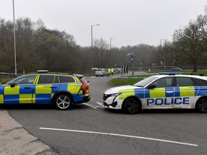 Supporting image for story: LIVE: Main road through Brownhills near Walsall partially shut after crash involving bicycle and car
