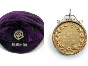 Supporting image for story: Villa star Charlie Athersmith's England caps set to be sold for £1,000 each