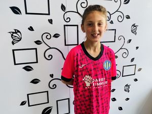 Supporting image for story: North Shropshire girls' football team back Motor Neurone Disease foundation