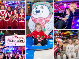 Supporting image for story: 24 pictures capture the magic of Christmas for Birmingham children who got to experience NEC's Winter Funland for free - from ice-skating to photos with The Grinch