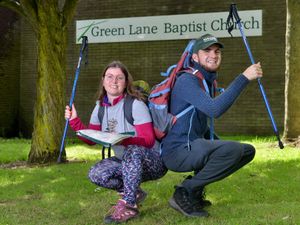Supporting image for story: Couple embark on climb for Walsall church boiler