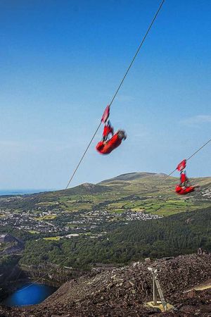 Fly over Penrhyn Quarry