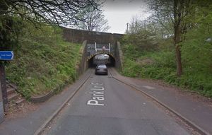 He was cycling in the tunnel in Park Lane East, heading towards Lower Church Lane. Photo: Google Maps