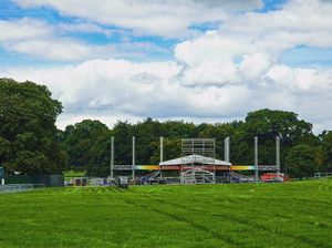 Supporting image for story: V Festival: Stage almost set