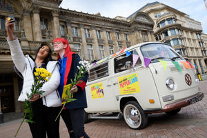 Launch pictures of Pepperland in Victoria Square, Birmingham. Pictures by Joe Bailey, Fivesixphotography