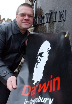 BBC Radio Shropshire presenter Jon King was pivotal in founding the Darwin Festival