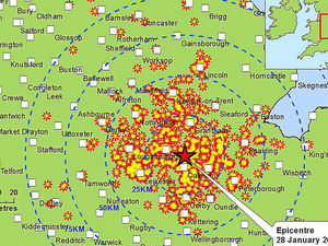Supporting image for story: Hello Shropshire, did the earth move for you?