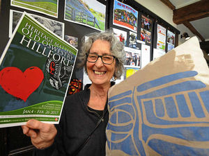 Supporting image for story: Oswestry art display draws on local heritage
