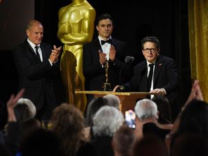 Supporting image for story: Michael J Fox among stars recognised with honorary Oscars at Governors Awards