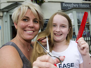 Supporting image for story: Telford's Sophie will lose locks for charity