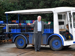 Supporting image for story: Watch: Thieves have a lot of bottle after Kingswinford dairy has 'irreplaceable' milk float stolen