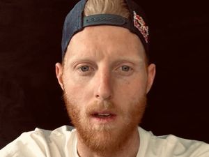 Supporting image for story: Shropshire cricketer inspires England hero Ben Stokes with garden marathon