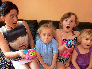 Supporting image for story: Family's shock at toy's Furby-letter word