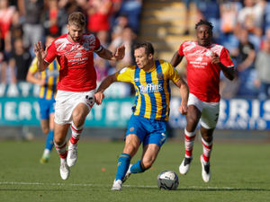 Supporting image for story: Shrewsbury Town forward Shaun Whalley feeling like his old self