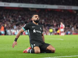 Supporting image for story: Mohamed Salah equaliser denies Arsenal victory against title rivals Liverpool