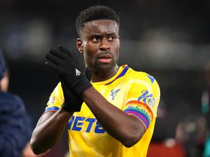 Supporting image for story: Marc Guehi: Religious message on rainbow armband one of love and inclusivity