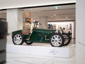 Supporting image for story: Bugatti Baby II goes on display in Harrods