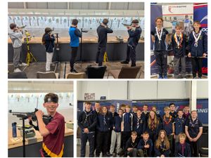 Supporting image for story: Scouts dominate at schools rifle championships
