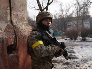 Supporting image for story: 35 killed in Russian attack on Ukraine military base near Poland border